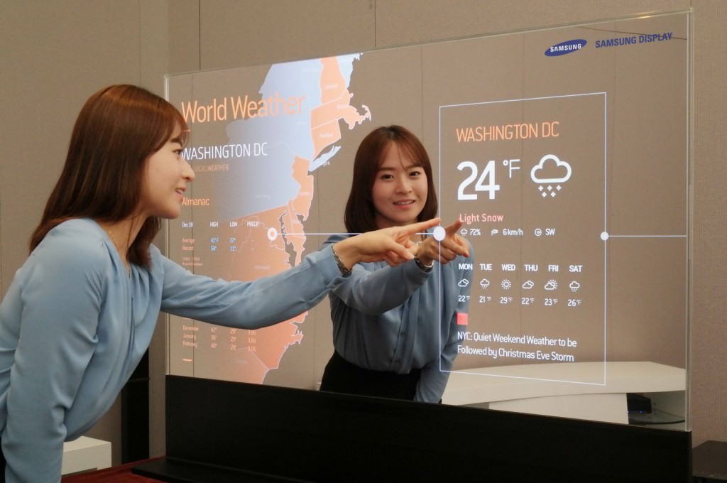 Samsung Display 55 inch Mirror OLED