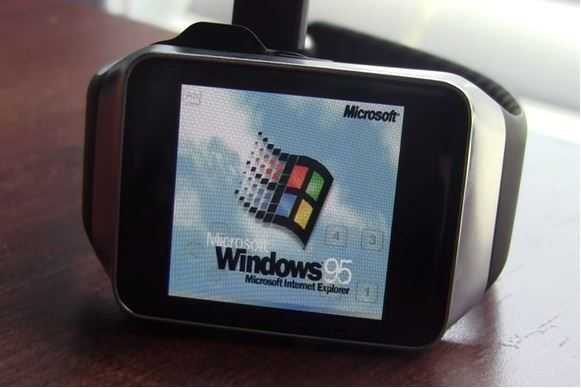 Windows 95 на Android Wear